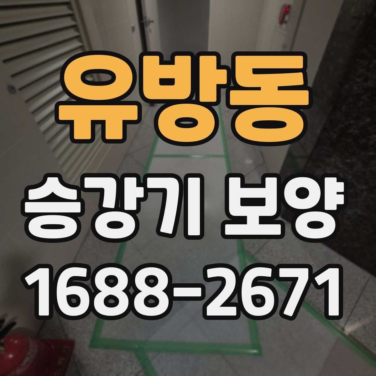 유방동 승강기 보양