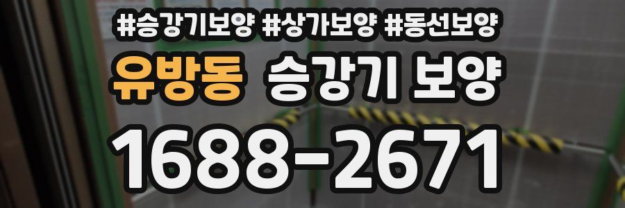 유방동 승강기 보양