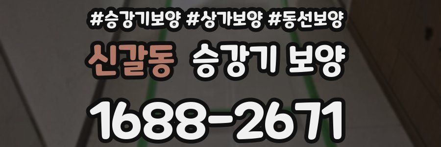 신갈동 승강기 보양