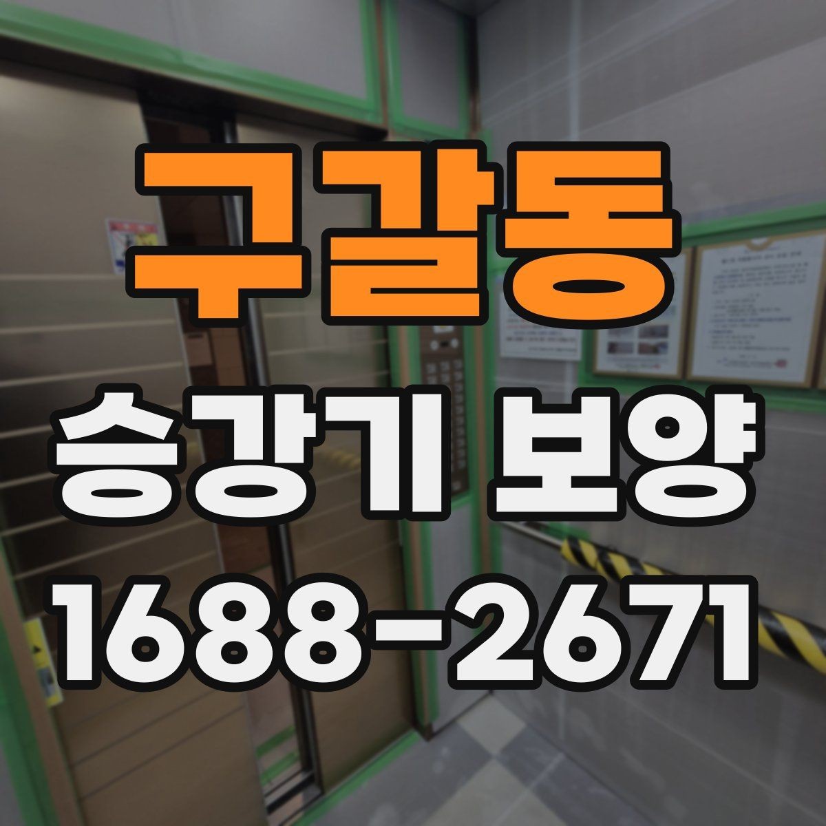 구갈동 승강기 보양 작업에서 자주 비교되는 항목