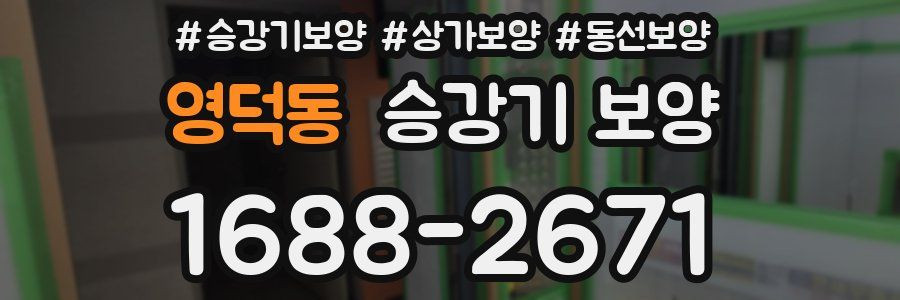 영덕동 승강기 보양