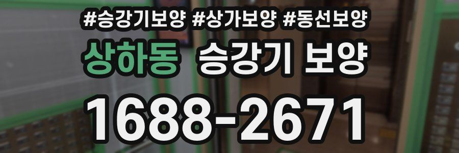상하동 승강기 보양