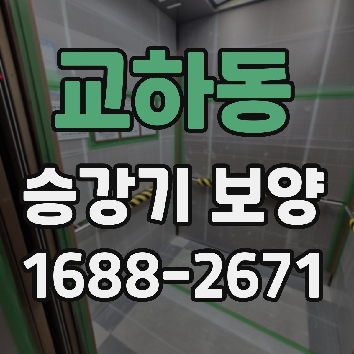 교하동 승강기 보양 적용 범위를 나누는 방법