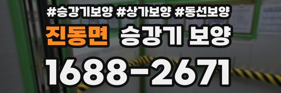 진동면 승강기 보양