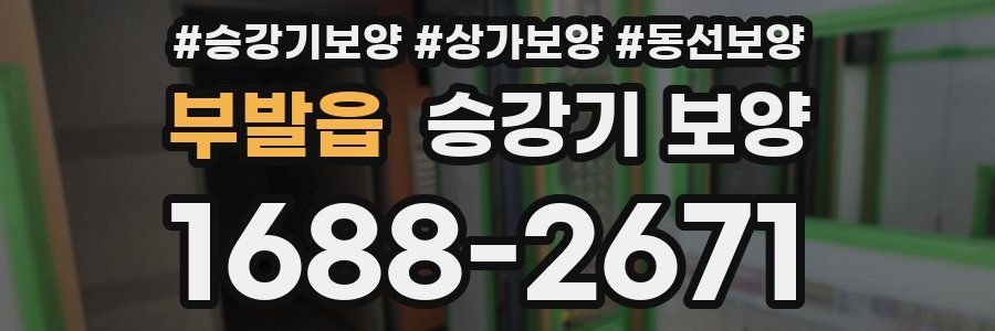 부발읍 승강기 보양