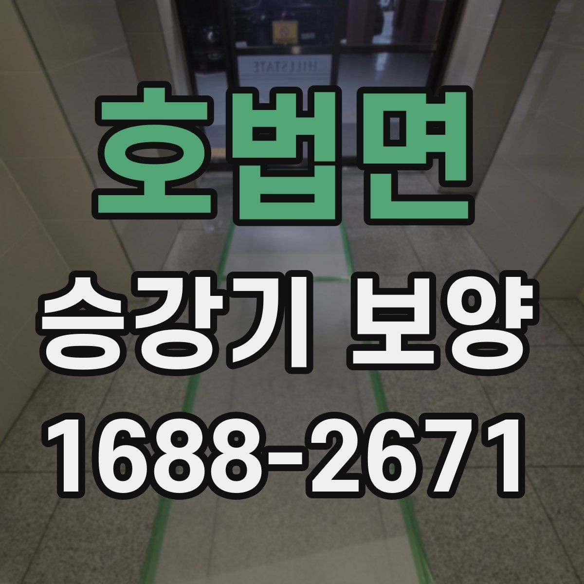 호법면 승강기 보양