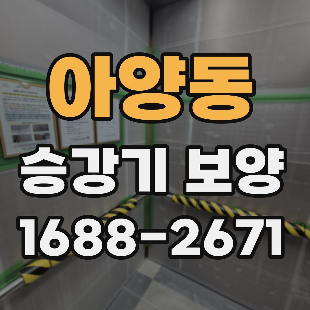 아양동 승강기 보양 공사에서 비용과 품질의 균형