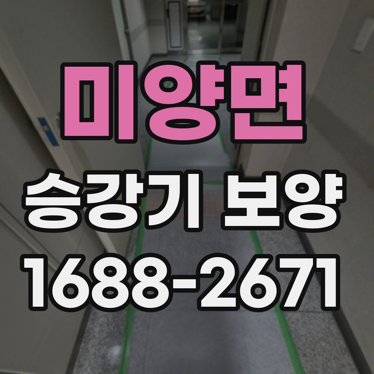 미양면 승강기 보양