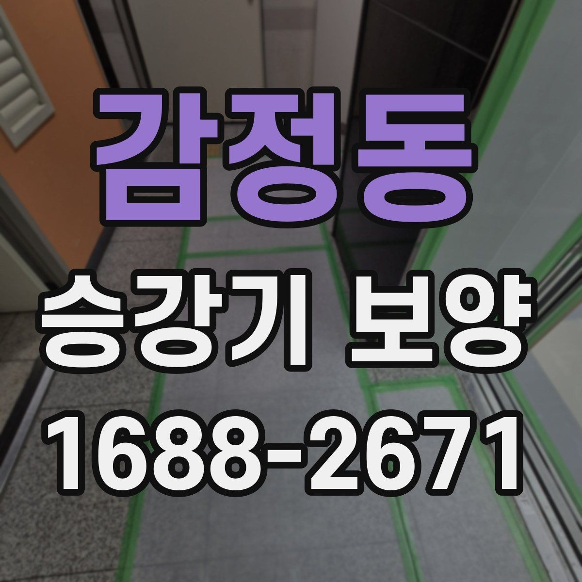 감정동 승강기 보양 작업에서 자주 놓치는 부분