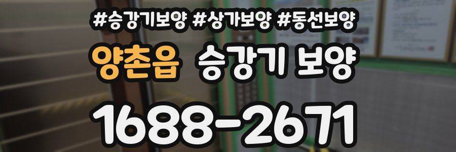 양촌읍 승강기 보양