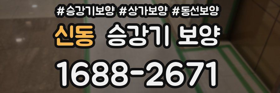 신동 승강기 보양