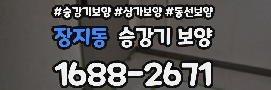 장지동 승강기 보양