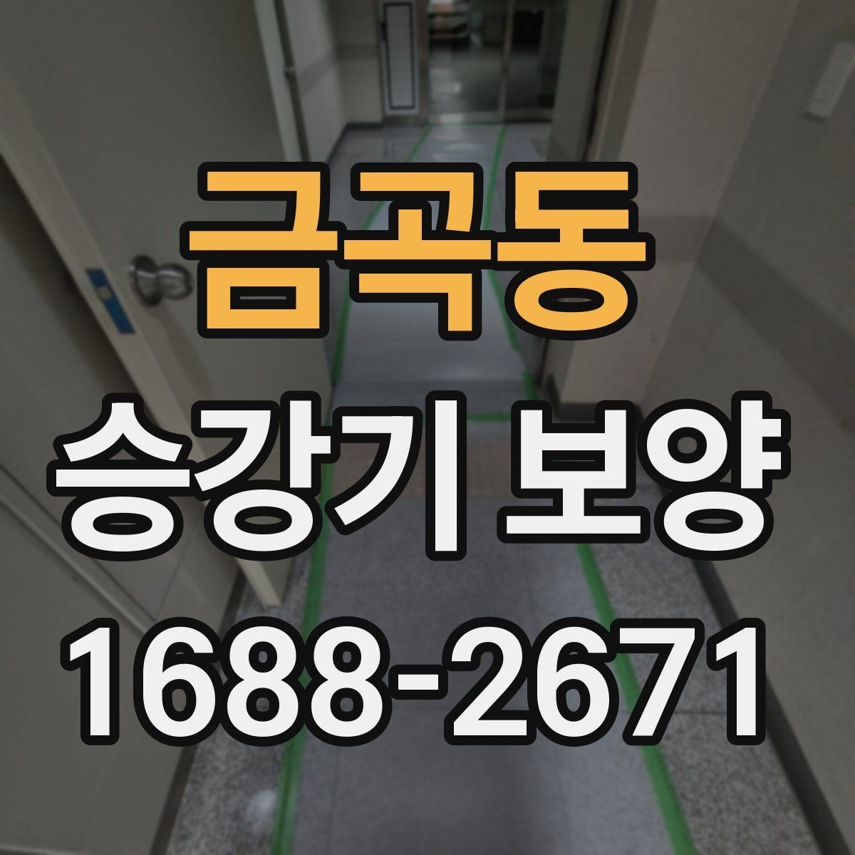 금곡동 승강기 보양 작업 전 확인해야 할 기준