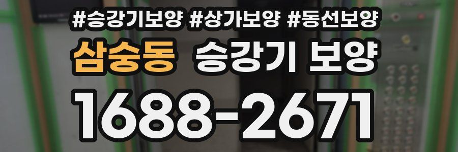 삼숭동 승강기 보양
