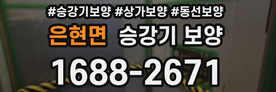 은현면 승강기 보양