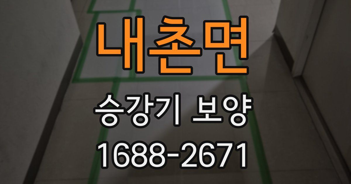 내촌면 승강기 보양