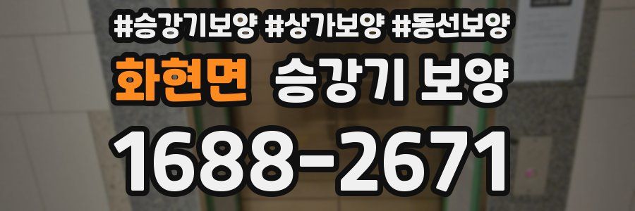 화현면 승강기 보양