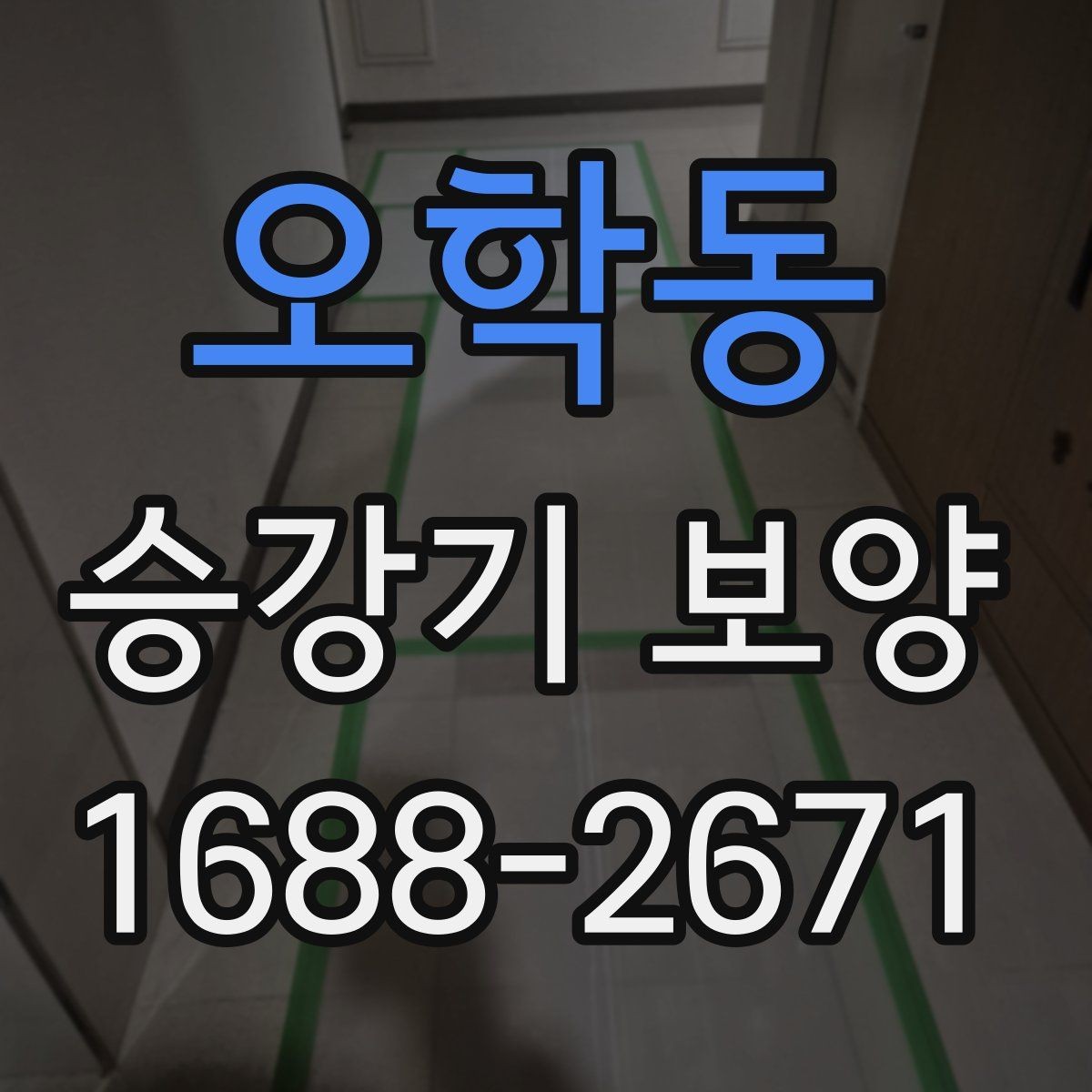 오학동 승강기 보양 작업에서 자주 비교되는 항목
