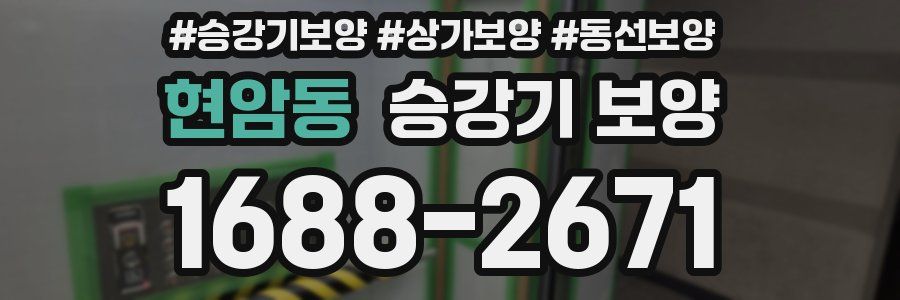 현암동 승강기 보양