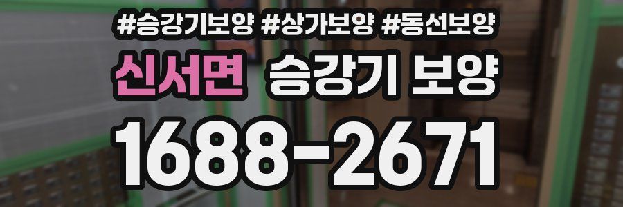 신서면 승강기 보양