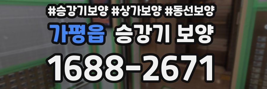 가평읍 승강기 보양