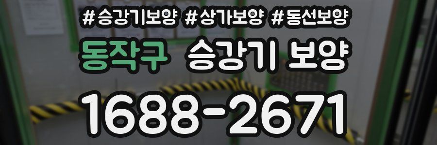 동작구 승강기 보양