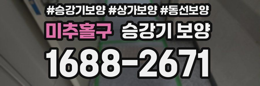 미추홀구 승강기 보양