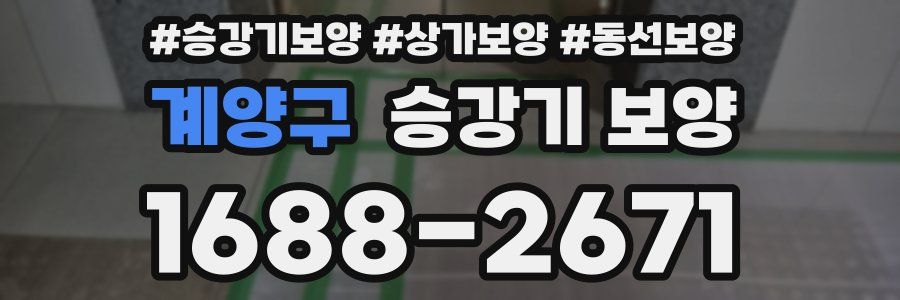 계양구 승강기 보양