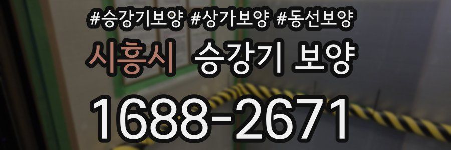 시흥시 승강기 보양
