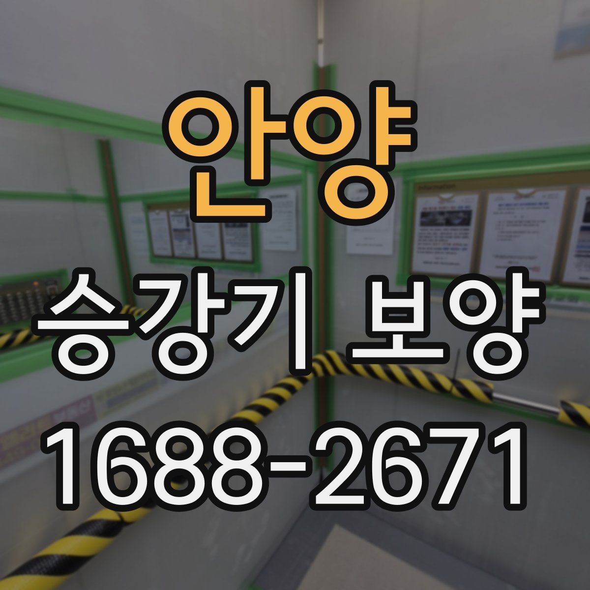 안양 승강기 보양