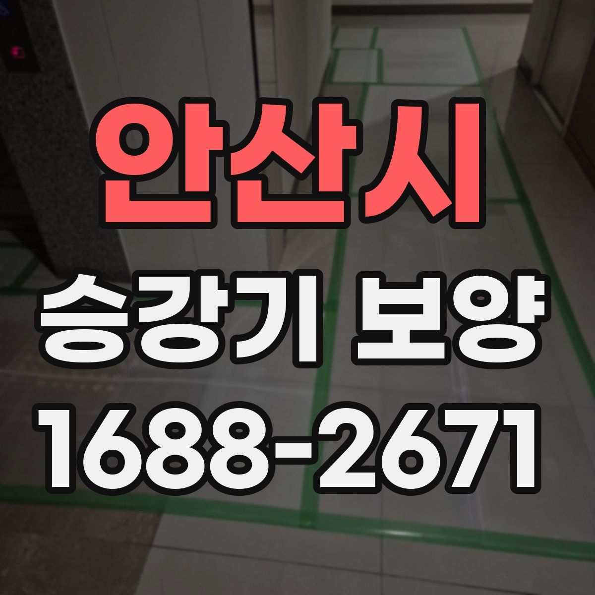 안산시 승강기 보양