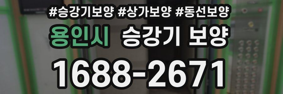 용인시 승강기 보양
