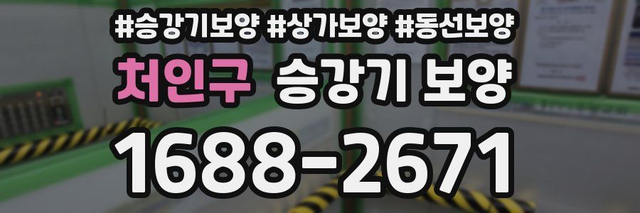 처인구 승강기 보양