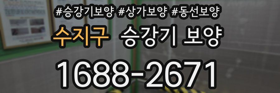수지구 승강기 보양