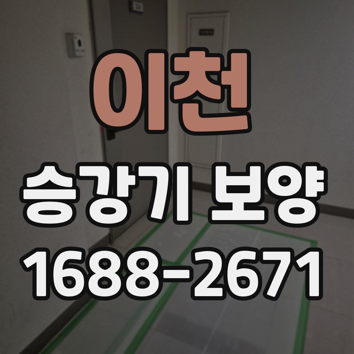 이천 승강기 보양
