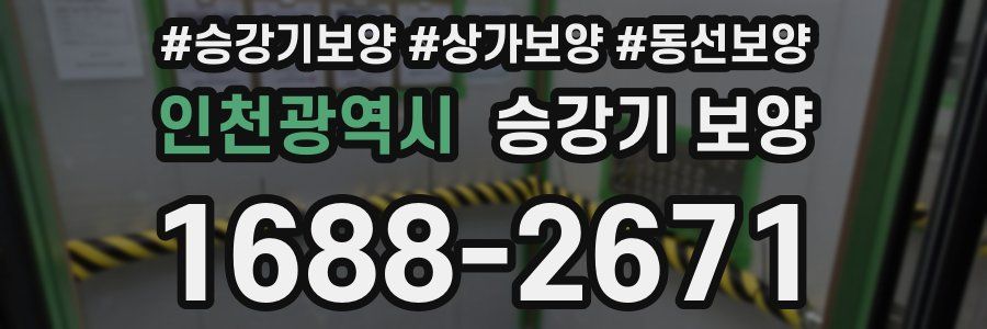 인천광역시 승강기 보양