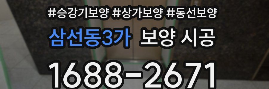 삼선동3가 보양 시공