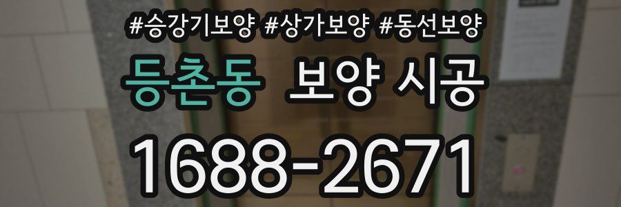 등촌동 보양 시공