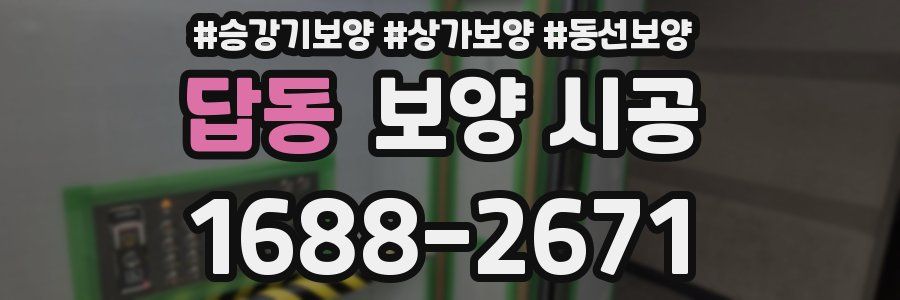 답동 보양 시공