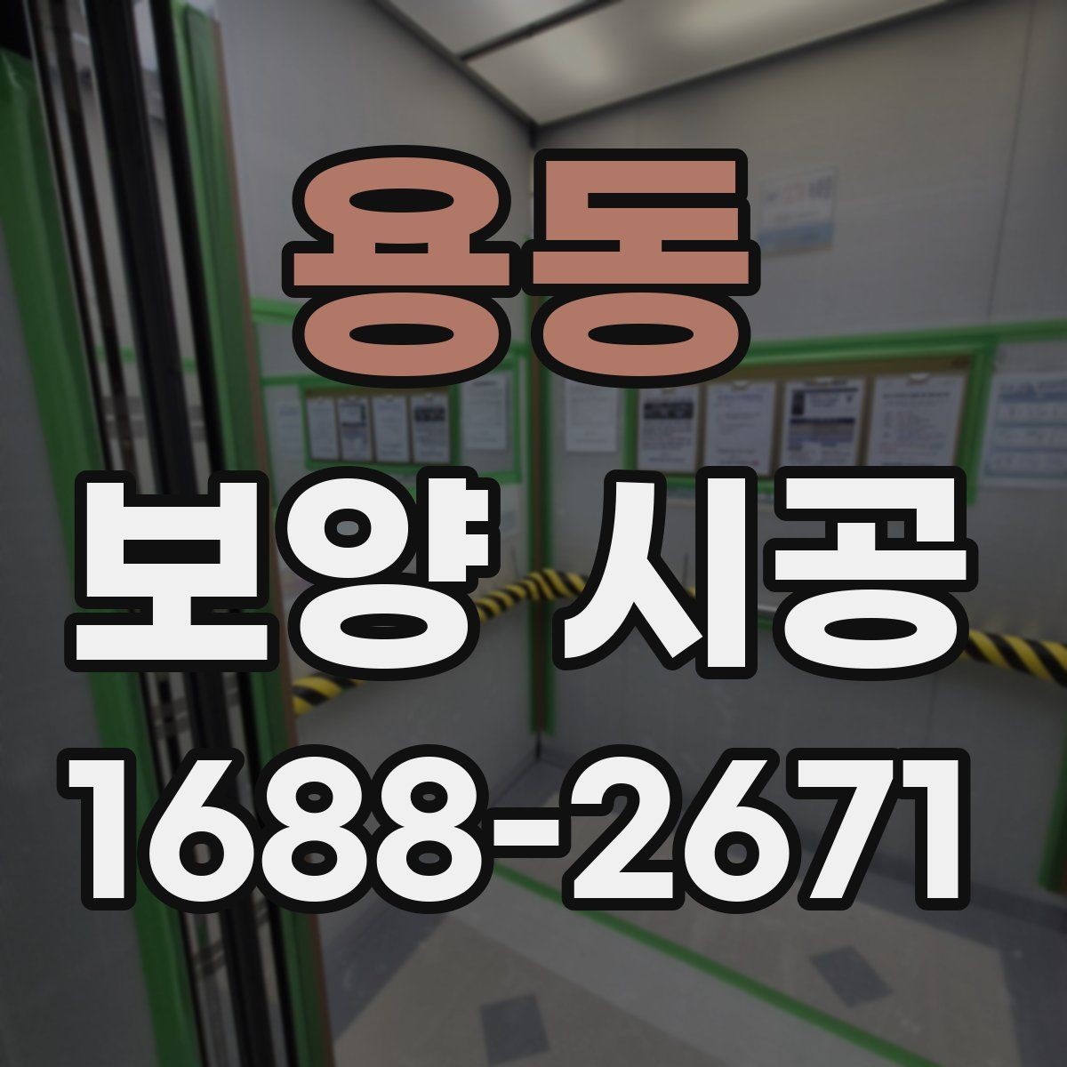 용동 보양 시공 범위 설정을 제대로 하는 방법