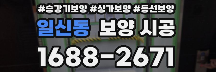 일신동 보양 시공