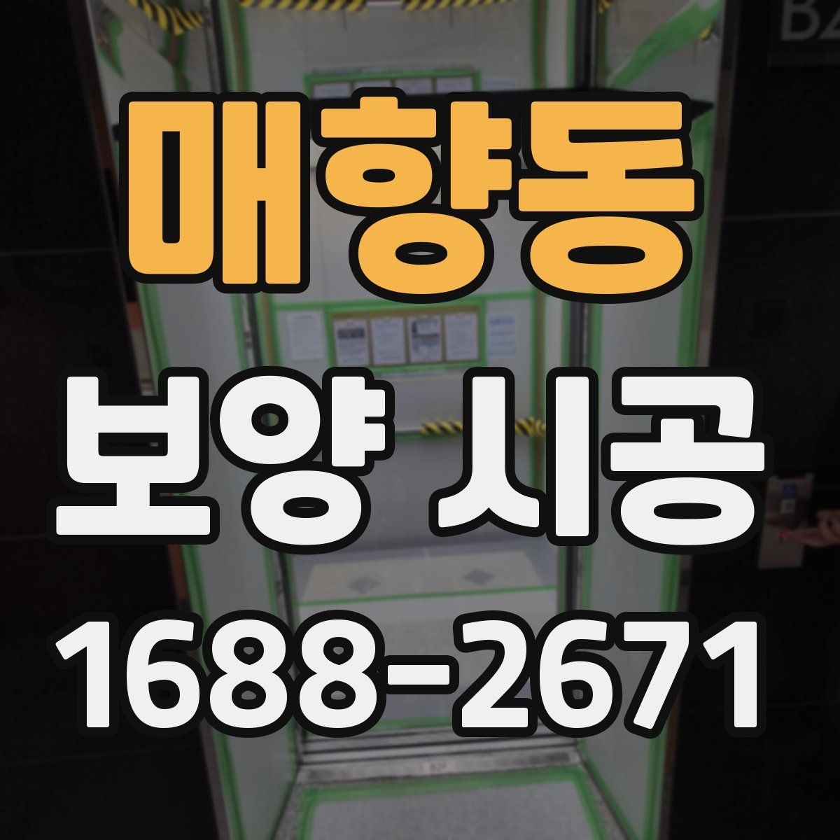 매향동 보양 시공