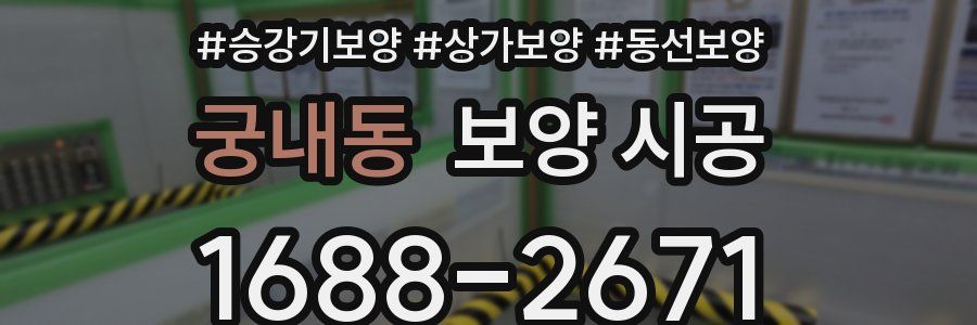 궁내동 보양 시공