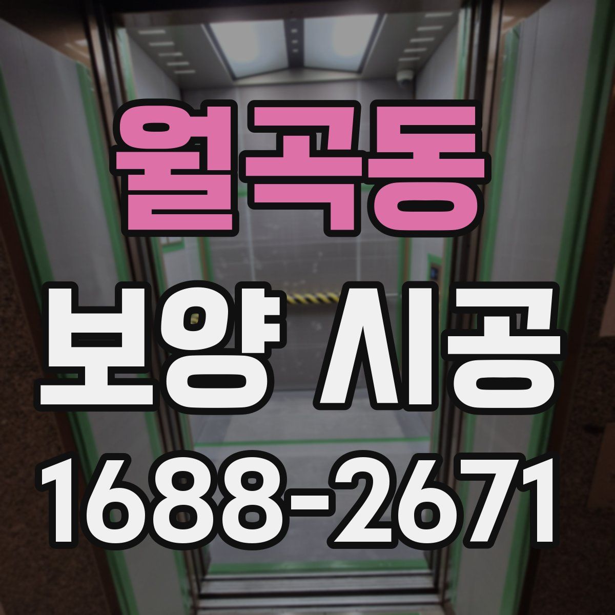 월곡동 보양 시공