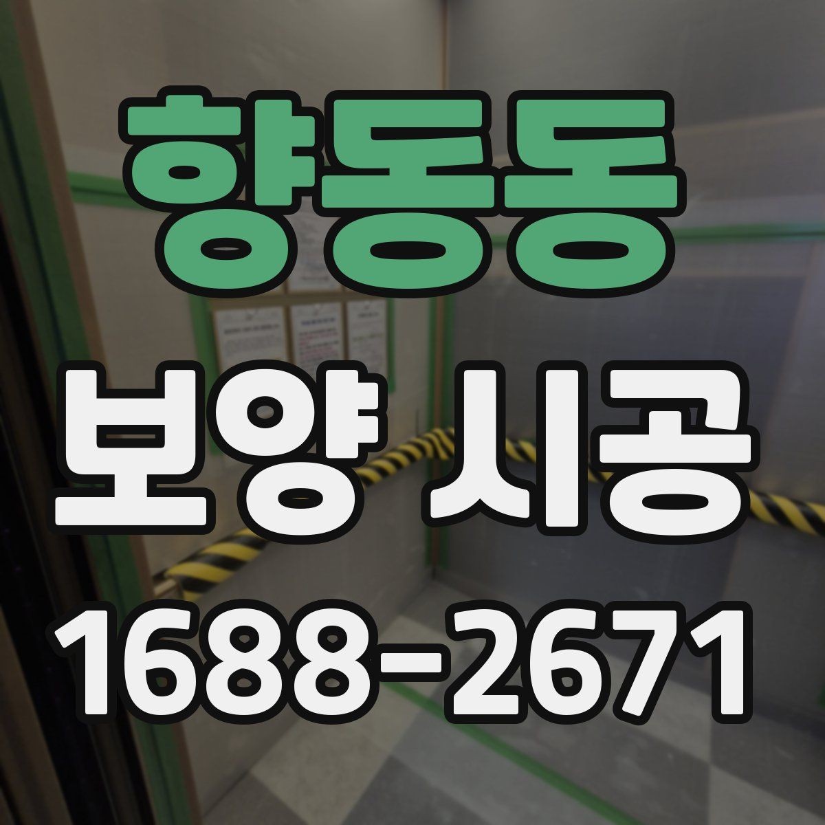 향동동 보양 시공 견적 차이가 나는 이유 정리