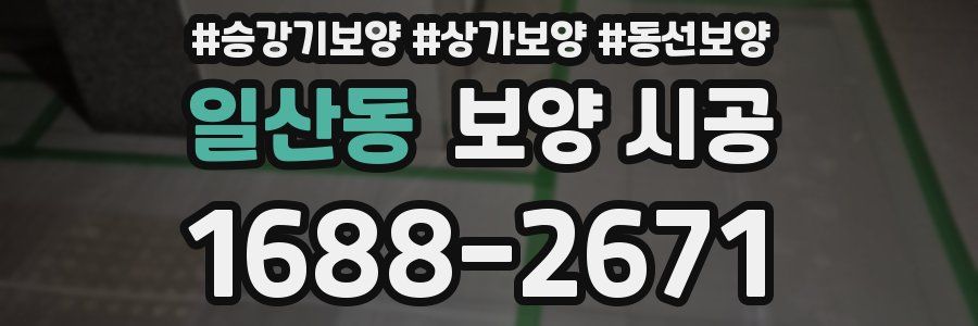 일산동 보양 시공