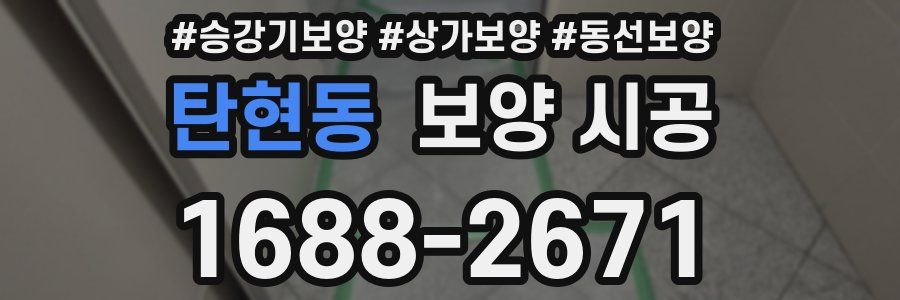 탄현동 보양 시공