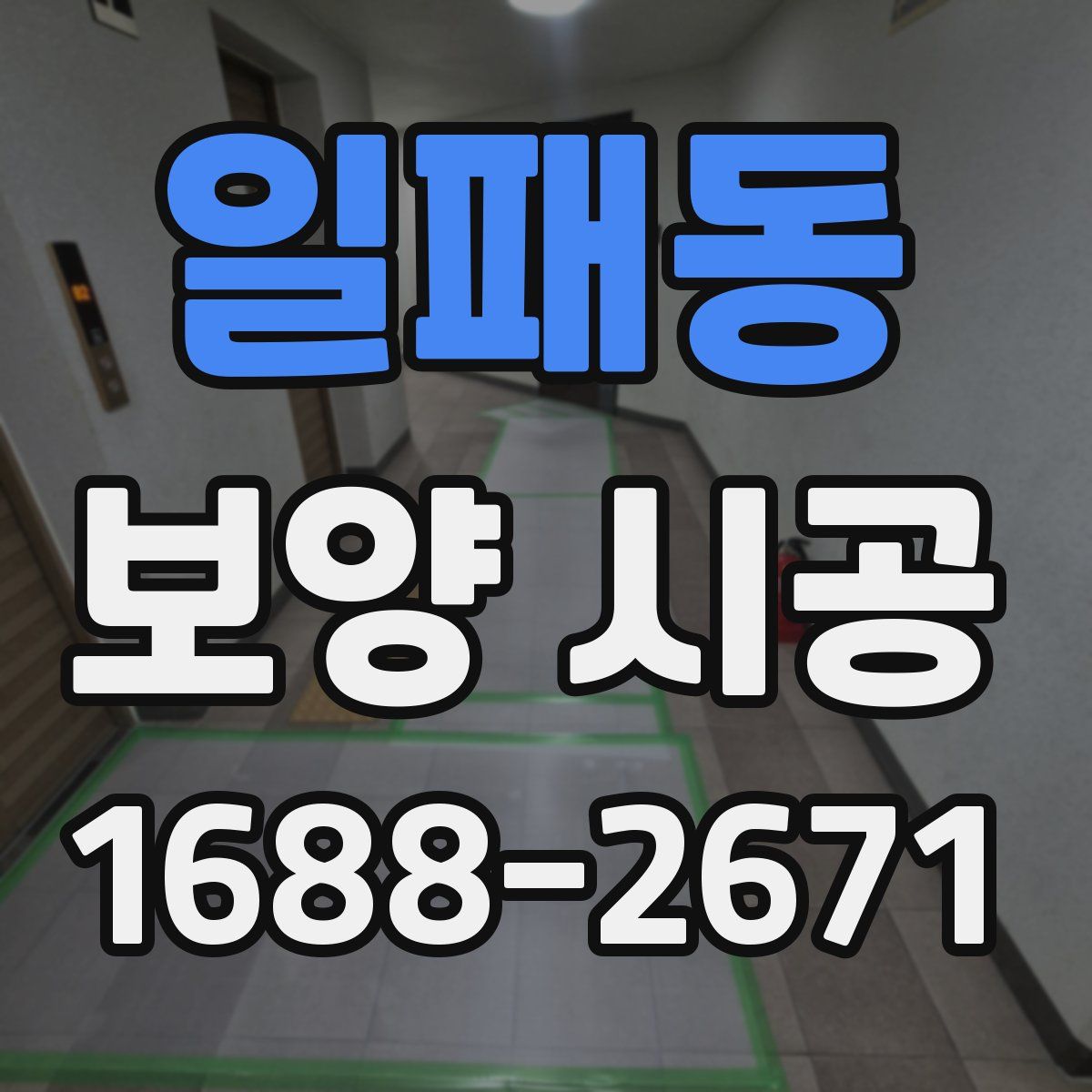 일패동 보양 시공