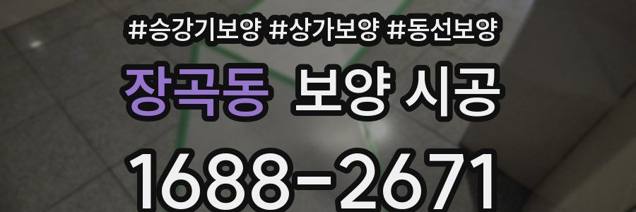 장곡동 보양 시공