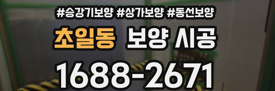 초일동 보양 시공